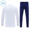 Portugal Sudadera De Entrenamiento 2024-25 Blanca Quarter-Zip - Niño